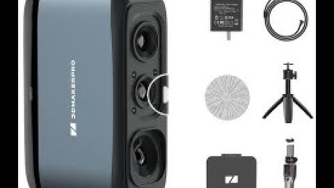 3DMakerpro Moose 3D Scanner, Al Visual Tracking, 0.03mm Accuracy, 0.07mm Resolution,   EU9.NL