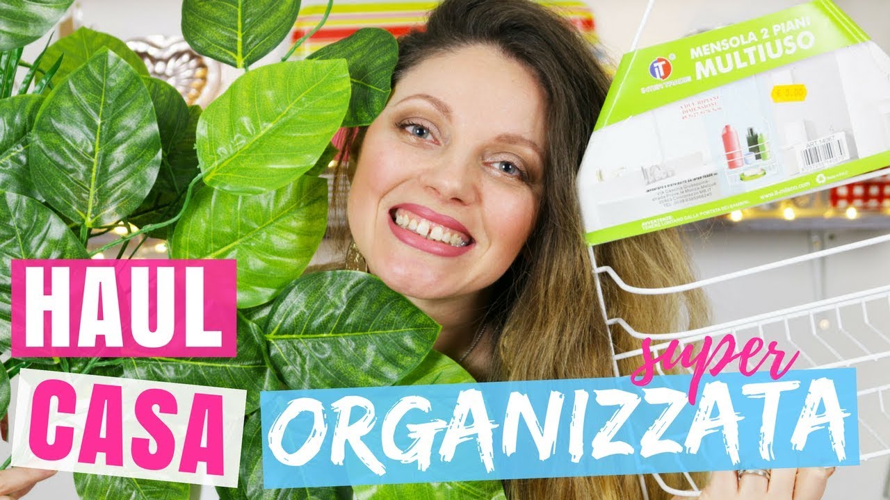 VIDEO HAUL CASA: ACQUISTI PER ESSERE ORDINATI E ORGANIZZARE E DECORARE CASA (TIGER, IKEA, EUROSPIN)