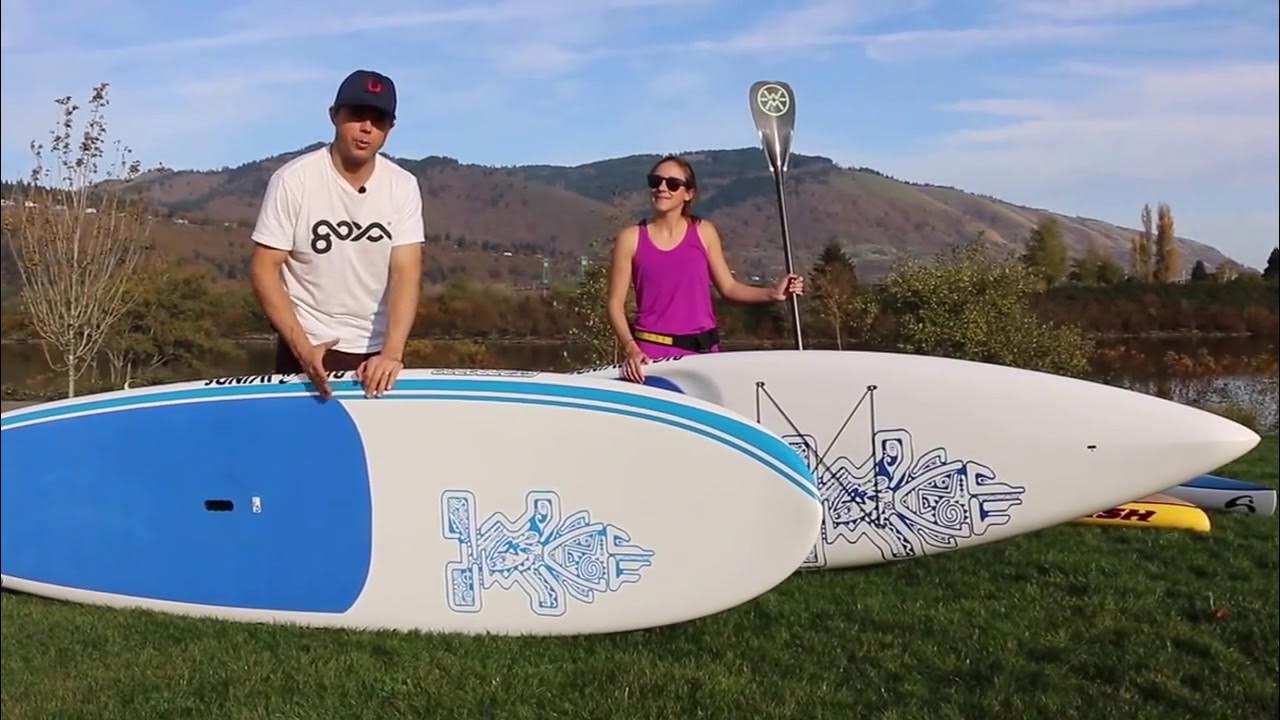 SUP Showdown Round Nose vs Pointed Nose Paddle Boards YouTube