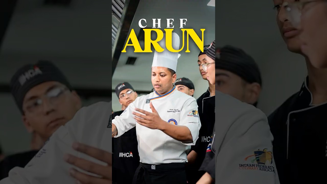 Chef Arun Kerla Master Class | IIHCA Khatima