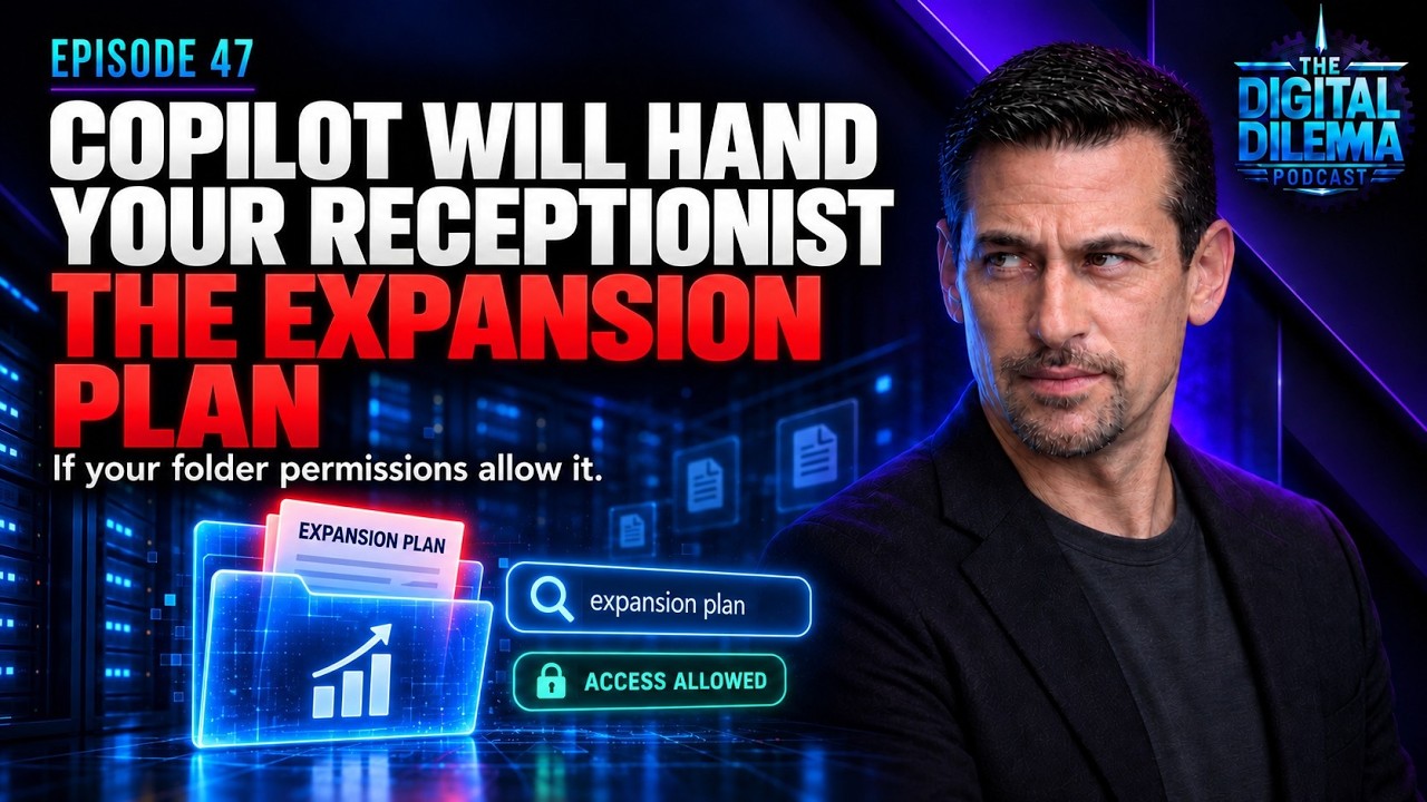 Editorial artwork for Copilot Will Hand Your Receptionist The Expansion Plan