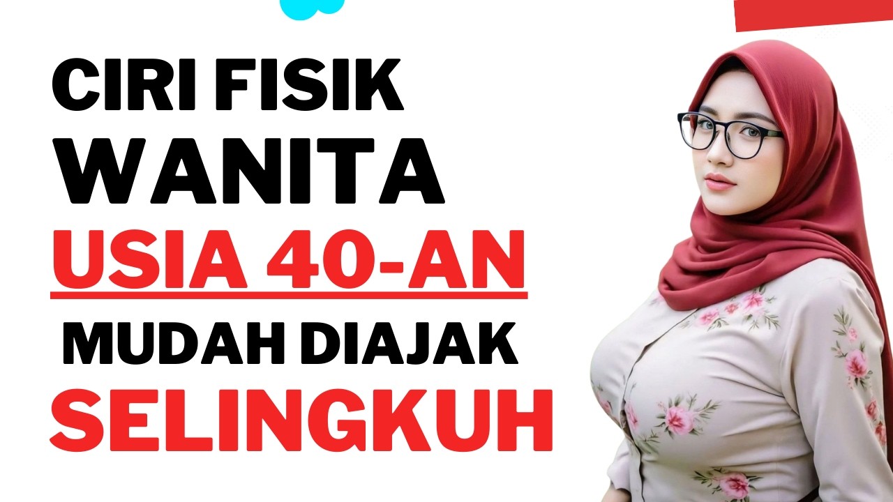 Ciri Fisik Wanita Usia 40 an Mudah Diajak Selingkuh