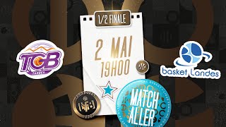 LIVE PLAYOFFS LFB | Tarbes - Basket Landes | 1/2 aller