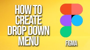 How To Create Drop Down menu Figma Tutorial