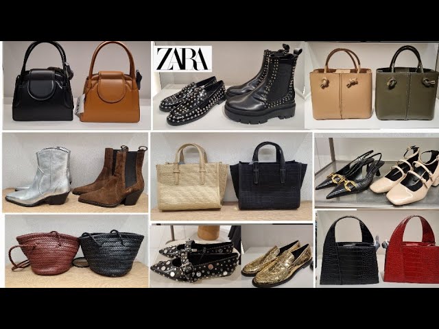 ZARA WOMEN'S BAGS & SHOES NEW COLLECTION / JANUARY 2023 