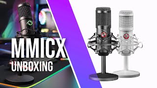 Microphone Mars Gaming MMICXW STUDIO PROFESSIONNEL BLANC - PCSTORE