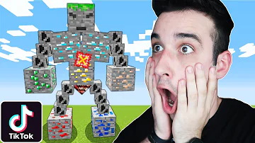 PROBAMOS Los TIKTOK Más VIRALES De MINECRAFT FUNCIONARAN EP40 PROBAMOS Los TIKTOK Más VIRALES De MINECRAFT FUNCIONARAN EP40