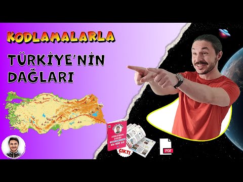 DAĞLAR  Türkiye Harita Bilgisi 🌎 Türkiye Dağları Kpss coğrafya 10.sınıf TYT Coğrafya  📂 PDF