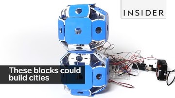 These shape-shifting blocks could build homes and cities
