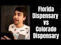 Florida vs Colorado Dispensary - #shorts