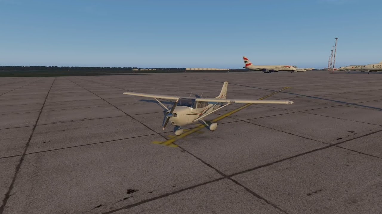 How to Start a Cessna 172 Skyhawk - YouTube