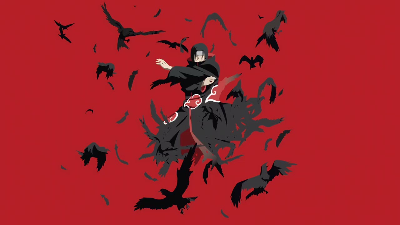 Itachi Uchira Olhos De Corvo Versão 2 Produção Matheus Geek
