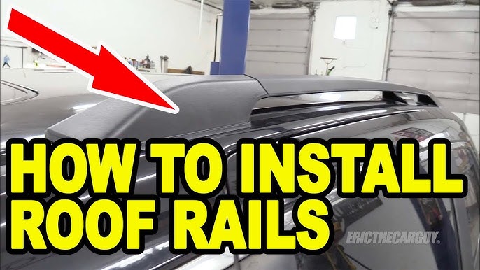 How to install universal luggage bars in your car (Racing brand in