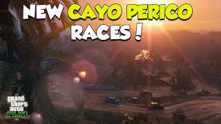 🔴  TRYING THE *NEW* CAYO PERICO RACES! (Come Play w/Me) | GTA Online Criminal Enterprises