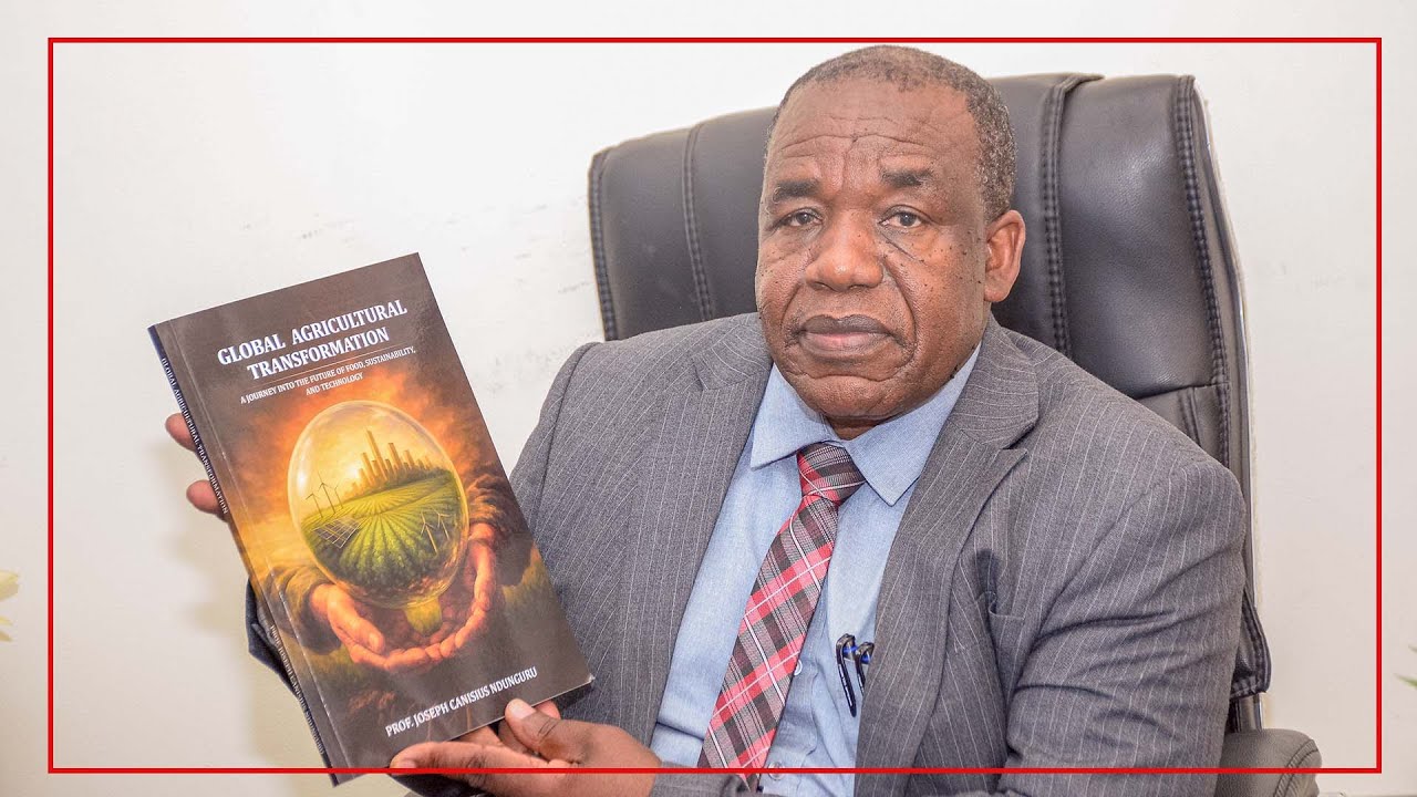 Prof. Ndunguru Aeleza Makubwa yaliyopo kwenye Kitabu chake cha  Global Agriculture Transformation
