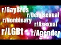 THURSGAY 🏳️‍🌈- r/LGBT r/Agender r/Demisexuality r/GayBros r/Nonbinary r/Asexuality | Ep 132 |