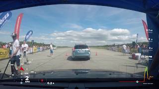 Saab 9-5 one mile top speed competition 2017 - Run 2 screenshot 4