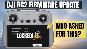 NIEUWE DJI RC2 Controller STRANGE Firmware-update! Test en review