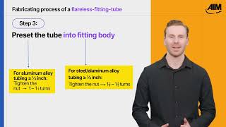 AM.I.D.S8 (BLK 3): Review - Fabricate a Flareless-Fitting-Tube Connection