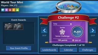 World Tour Mini Challenge #2 – Easy Spider | Microsoft Solitaire 2025 🕷️ Pure Card Sounds screenshot 5
