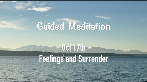 Oct 17th:  Feelings & Surrender - Language of Letting Go : Daily Meditations for Codependents