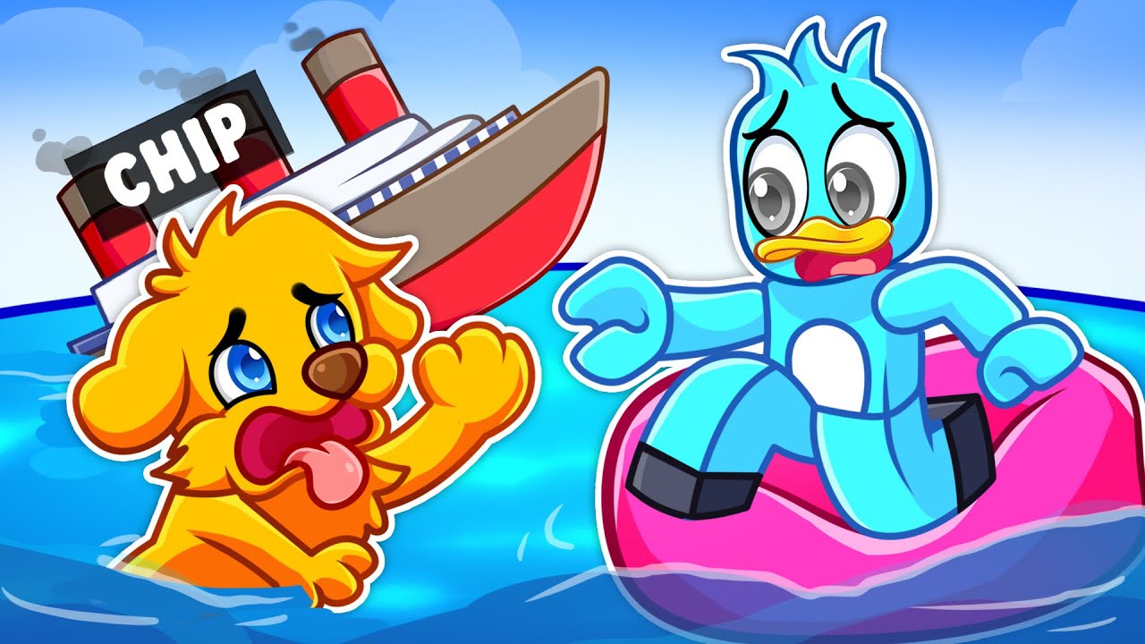 I Became A DOG And got TRAPPED On A SINKING SHIP! (Roblox)