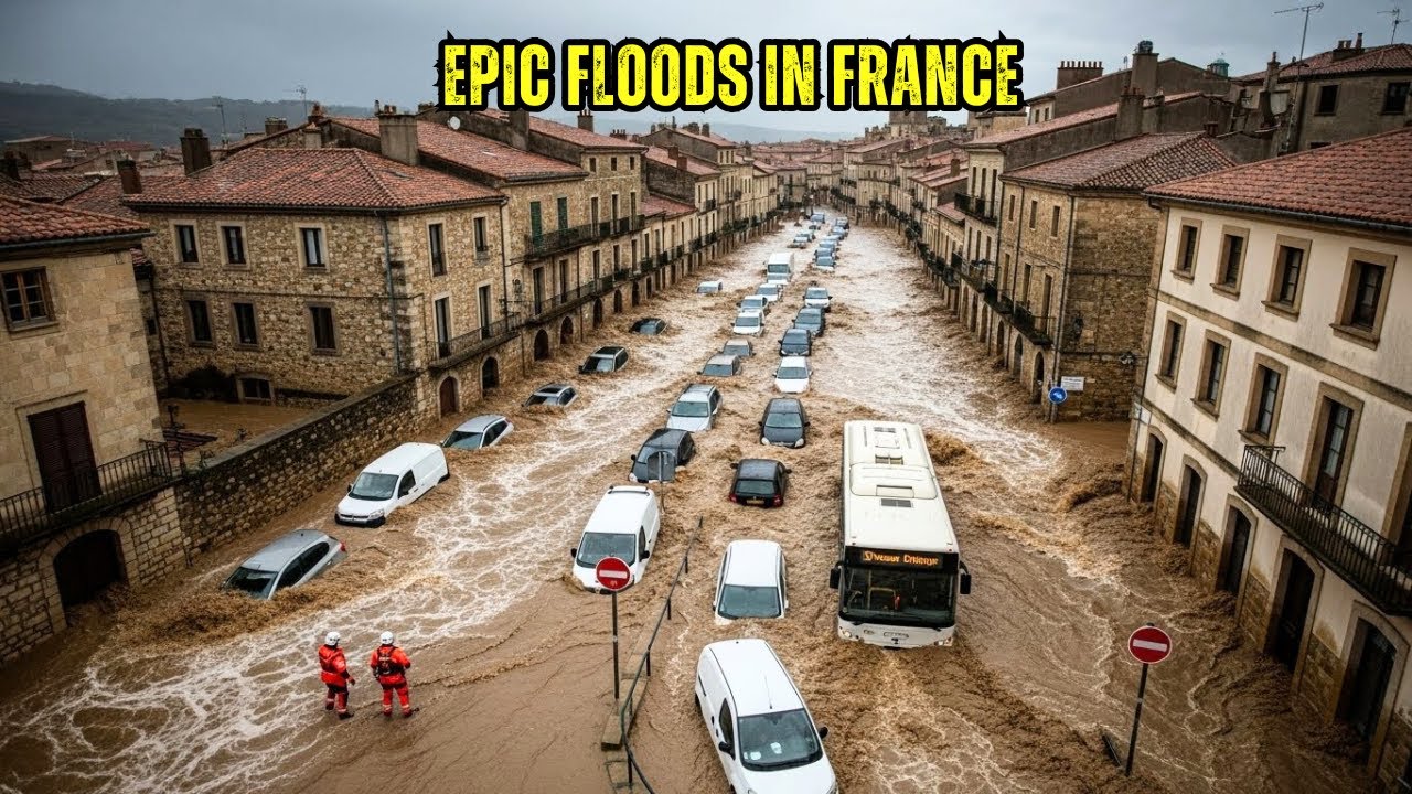 Франция в кризисе: река Видурль затопила Сомьер и Гар грозит тотальный потоп