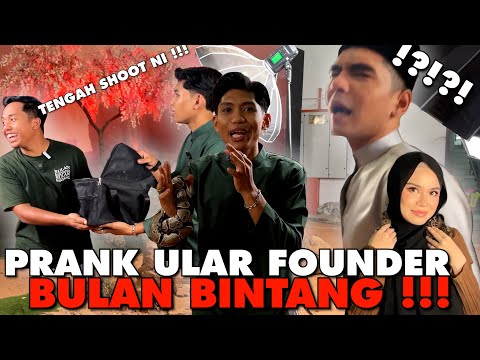 PRANK ULAR FOUNDER BULAN BINTANG !!! BELLA TURUN PADANG !!!