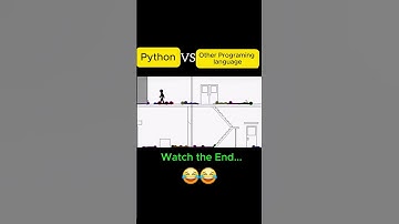 Python vs Everyone Else 😂 The Ultimate Coding Showdown! #shortvideo #funnytechshorts #viral