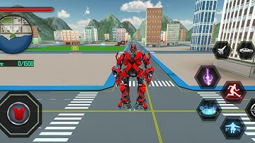 Air Robot Game - Flying Robot Transforming Plane - Android Gameplay Part 3