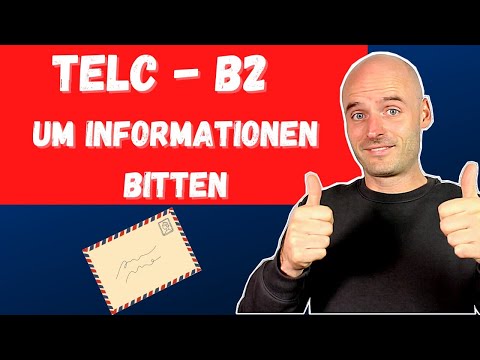 Telc B2 Brief um Informationen bitten | Deutsch Lernen | Learn German