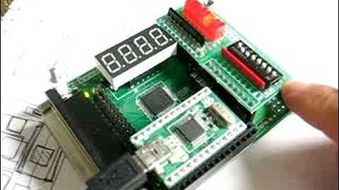 Xilinx CPLD Led Shift test