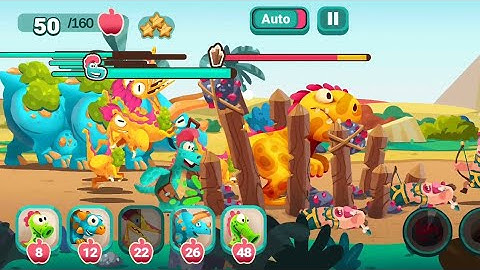 Dino Bash: A Travel Thru Time || New Dino Arrived || ISLAND 3 :: LEVEL 18 ||