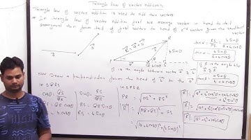 BSC PHYSICS 1st SEMESTER |  addition of vector | BSC PHYSICS BY RAHUL SIR