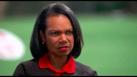 David Feherty with Condoleezza Rice