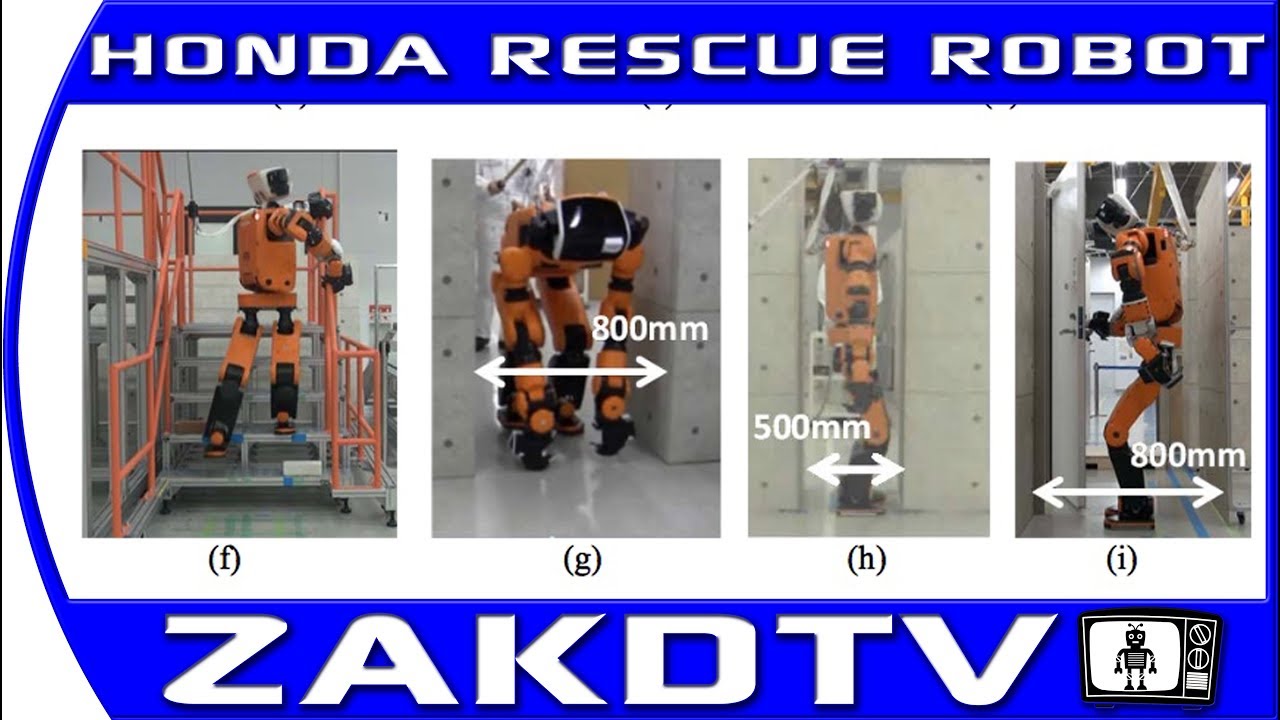 Futuristic Tech Honda E2 Dr Disaster Response Robot Tastyfloats Levitating Food Microfactory Youtube