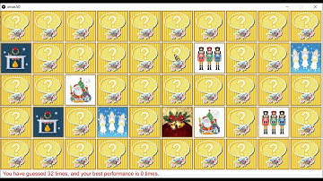 Memory game using Processing(翻翻樂小遊戲演示)