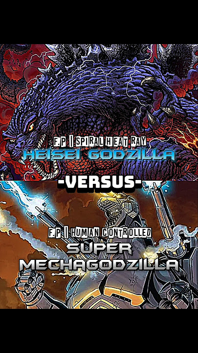 Heisei Godzilla vs Super Mechagodzilla #toho #godzilla #wisedit #heiseigodzilla
