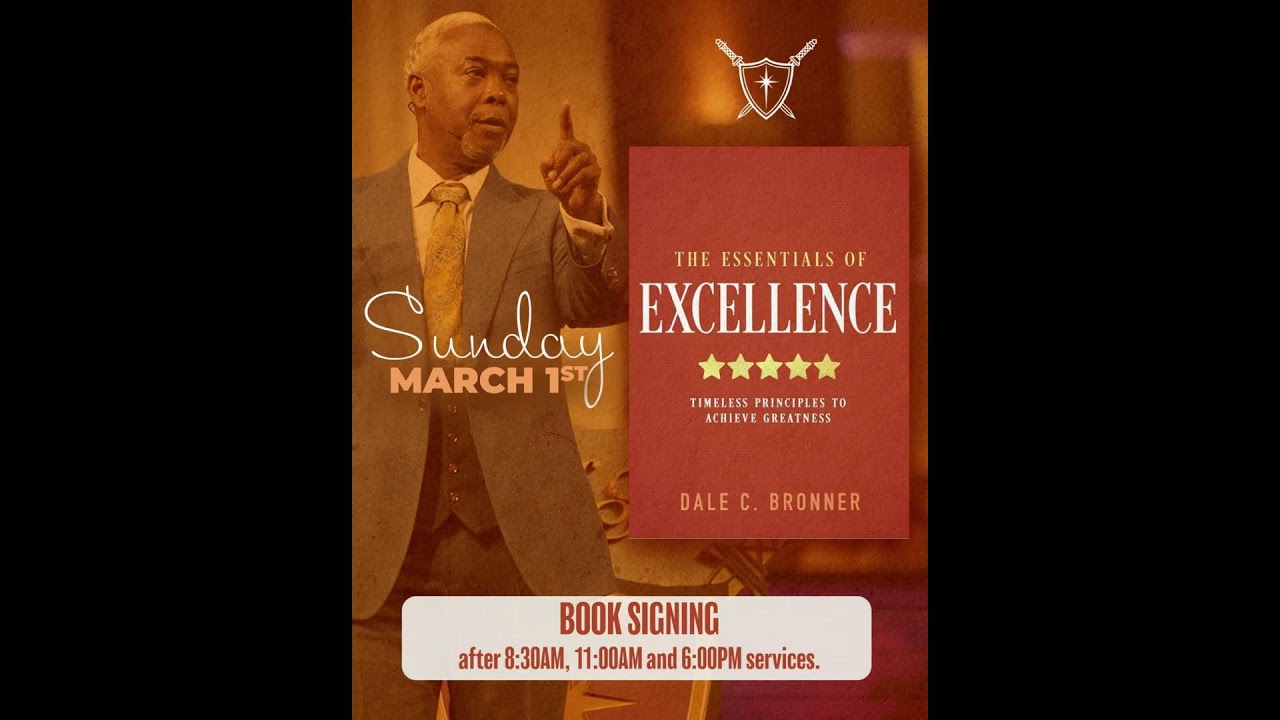 Sunday, March 01, 2026 6:00pm | Bishop Dale C. Bronner