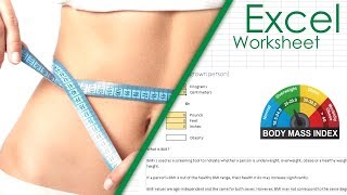 BMI and BMR Calculator Excel Sheet | Spreadsheet Download screenshot 2