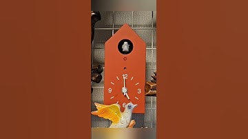 the shorts_ muji red cuckoo clock 5 