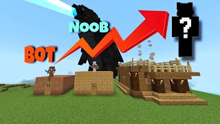 How to become noob to pro builder in Minecraft with in 5 minutes