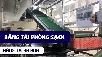 Hệ thống Băng tải phòng sạch - Băng Tải Hà Anh