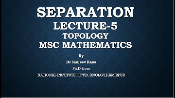Each closed subspace of a normal space is normal,Lecture 5 Topology by Dr Sanjeev Rana