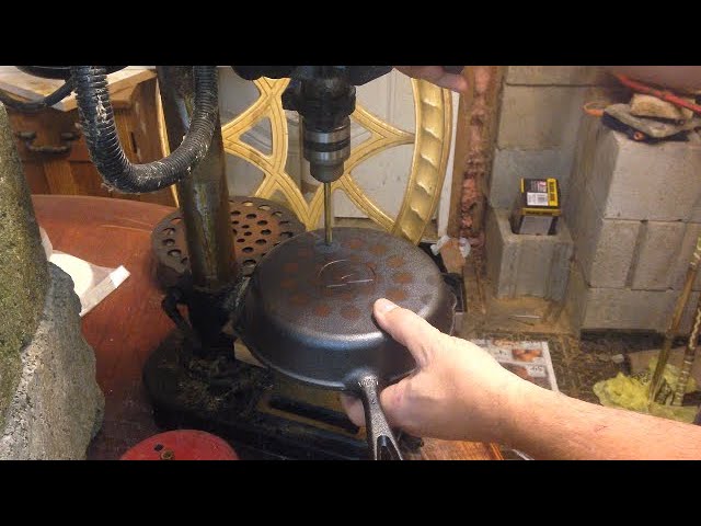 How to drill cast iron - YouTube