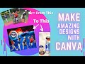 How to create sublimation designs in CANVA