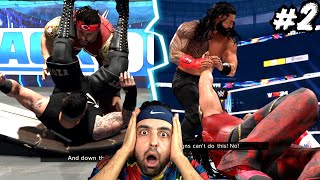 Kemer Maçini Roman Rei̇gns Basti Turko Masayi Kirdi Wwe 2K24 İyi̇ Kari̇yer 