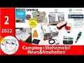 Camping + Wohnmobil News und Neuheiten 2/22