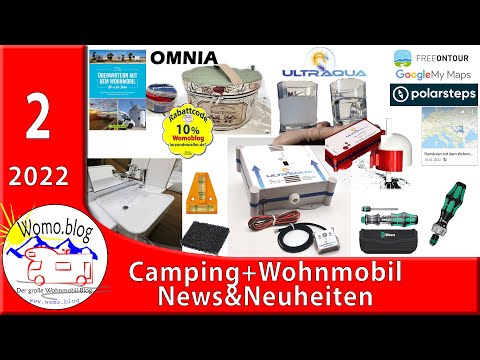 Camping + Wohnmobil News und Neuheiten 2/22