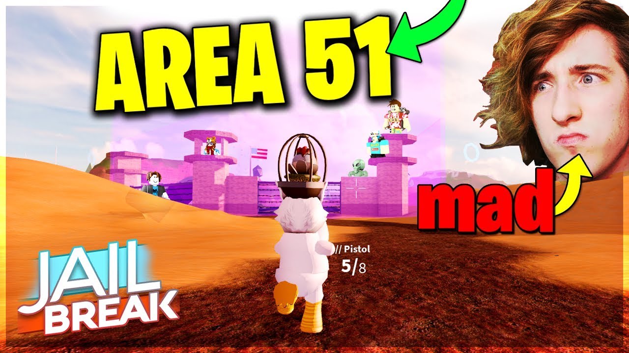 Trolling Kreekcraft Raiding Area 51 Jailbreak Roblox Secret Aliens Roblox Youtube - jailbreak stal sie horrorem i roblox 211 youtube